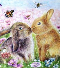 Lovers Rabbit Paint By Numbers