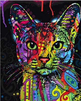 Mandala Cat Paint By Numbers