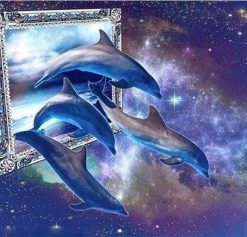 Mystical Dolphin Art Paint By Numbers