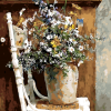 Old Vase Flowers Paint By Numbers