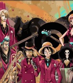 One Piece Cartoon Paint By Numbers
