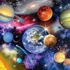 Outer Space Planets Paint By Numbers