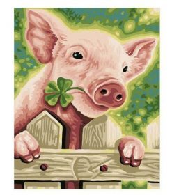 Pig Paint By Numbers