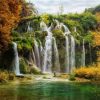 Plitvice Lakes Paint By Numbers