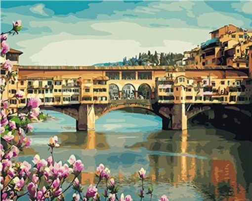 Ponte Vecchio River Paint By Numbers