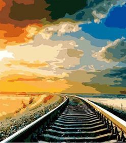 Railway Paint By Numbers