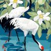 Red Crowned Crane Paint By Numbers