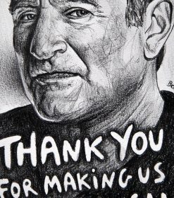 Robin Williams Legacy Paint By Numbers