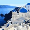 Santorini City in Greece Paint By Numbers