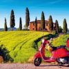 Scooter in Toscana Paint By Numbers
