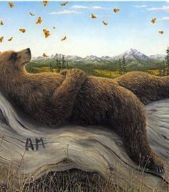 Sleeping Bear Paint By Numbers