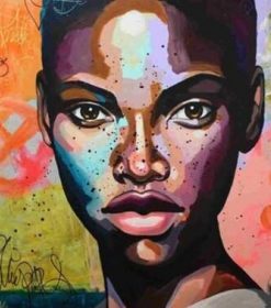 Southern African Woman Paint By Numbers
