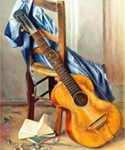 Spanish Guitar Paint By Numbers