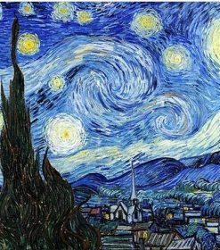 Starry Night Van Gogh Paint By Numbers