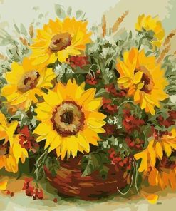 Sunflowers Paint By Numbers