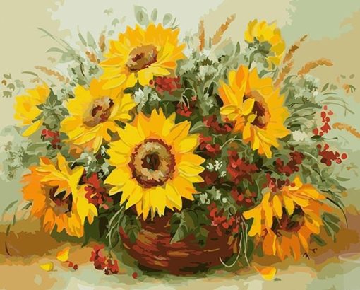 Sunflowers Paint By Numbers