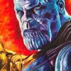 Thanos Iron Man Paint By Numbers