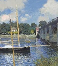 The Bridge at Argenteuil Paint By Numbers