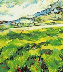 The Green Vineyard Van Gogh Paint By Numbers