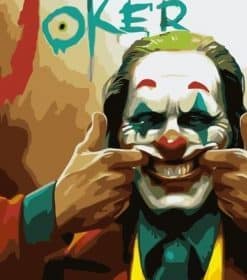 The Joker Smile Paint By Numbers
