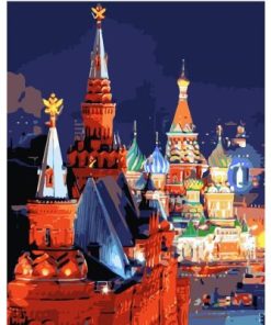 The Night in Moscow Paint By Numbers
