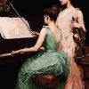 The Sonata By Irving Ramsay Wiles Paint By Numbers