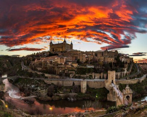 Toledo Spain Paint By Numbers