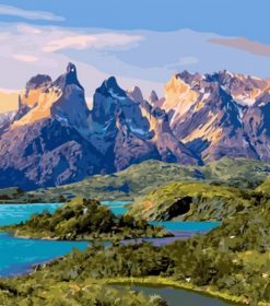 Torres del Paine National Park Paint By Numbers
