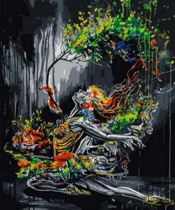 Tree Woman Paint By Numbers