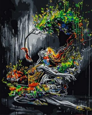 Tree Woman Paint By Numbers
