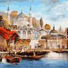 Uskudar Mosque Istanbul Paint By Numbers