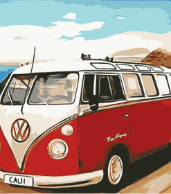 VW California Camper Paint By Numbers