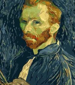 Van Gogh Self Portrait Paint By Numbers