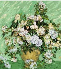 Vase with Roses Van Gogh Paint By Numbers