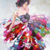 Vibrant Dresses Paint By Numbers