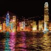 Victoria Harbour in Hong Kong Paint By Numbers
