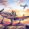 WW2 Aircraft Paint By Numbers
