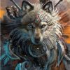 Warrior Wolf Paint By Numbers