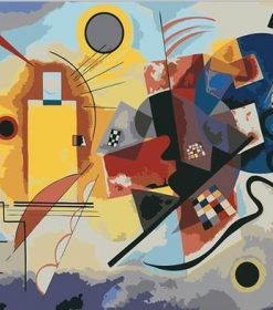 Wassily Kandinsky Yellow Red Blue Paint By Numbers