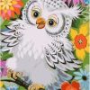 White Owl Art Paint By Numbers