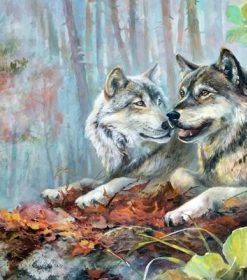 Wolf Mates Paint By Numbers