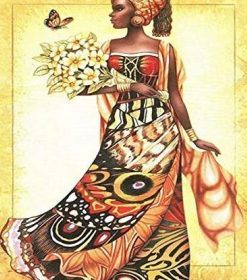 Woman From African Tribes Paint By Numbers