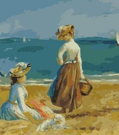 Women on the Beach Art Paint By Numbers