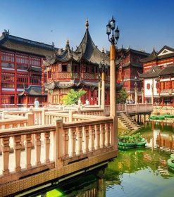 Yu Garden in Shanghai Paint By Numbers