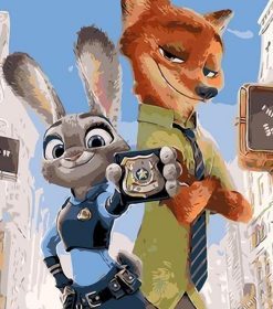 Zootopia Paint By Numbers