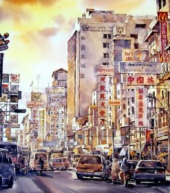 Crowded Hong Kong Paint By Numbers