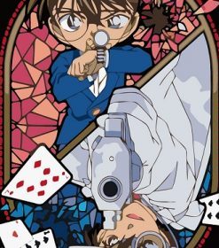 Detective Conan Cartoon Paint By Numbers