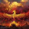 Flamed Phoenix Paint By Numbers