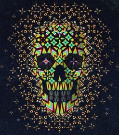 Mandala Skull Paint By Numbers