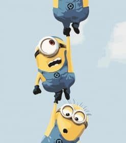 Minions Hanging Series Paint By Numbers